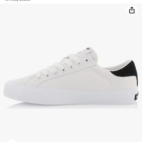 Creative Recreation Zeus Canvas Lo Shoes White/Black 9 NWT - Picture 5 of 10